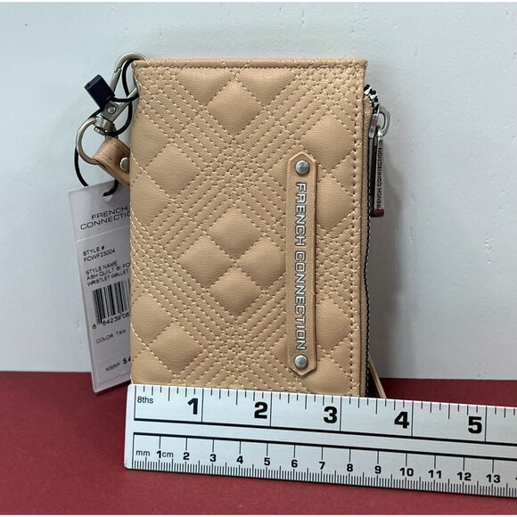 French Connection - Wristlet Wallet - Tan - Picture 4 of 13